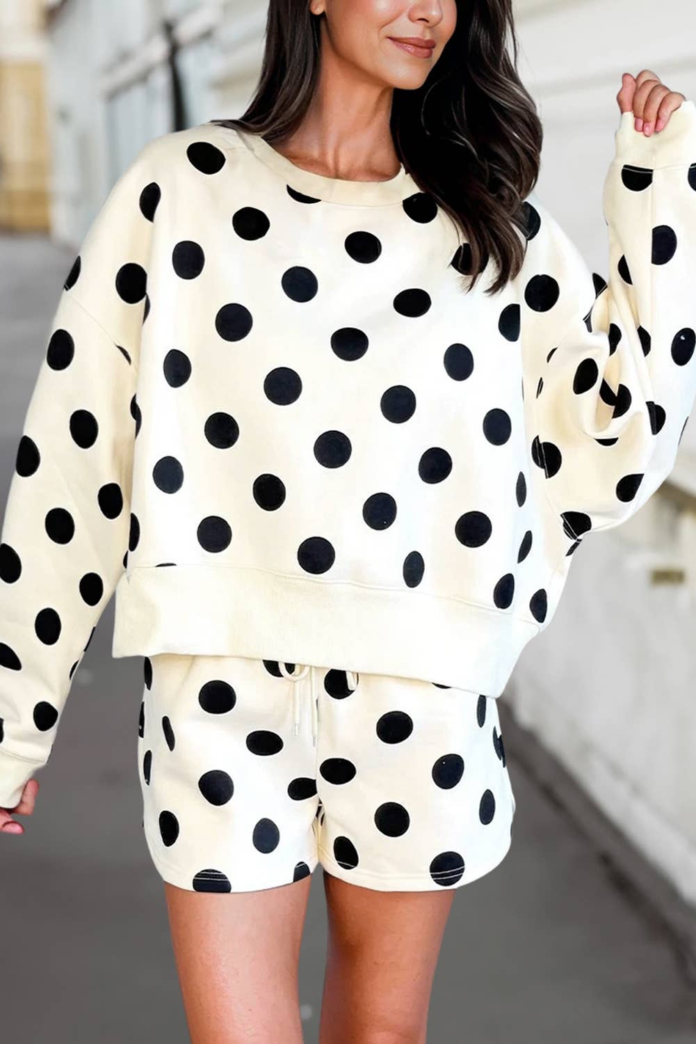 The Sunday Polka Dot Lounge Set