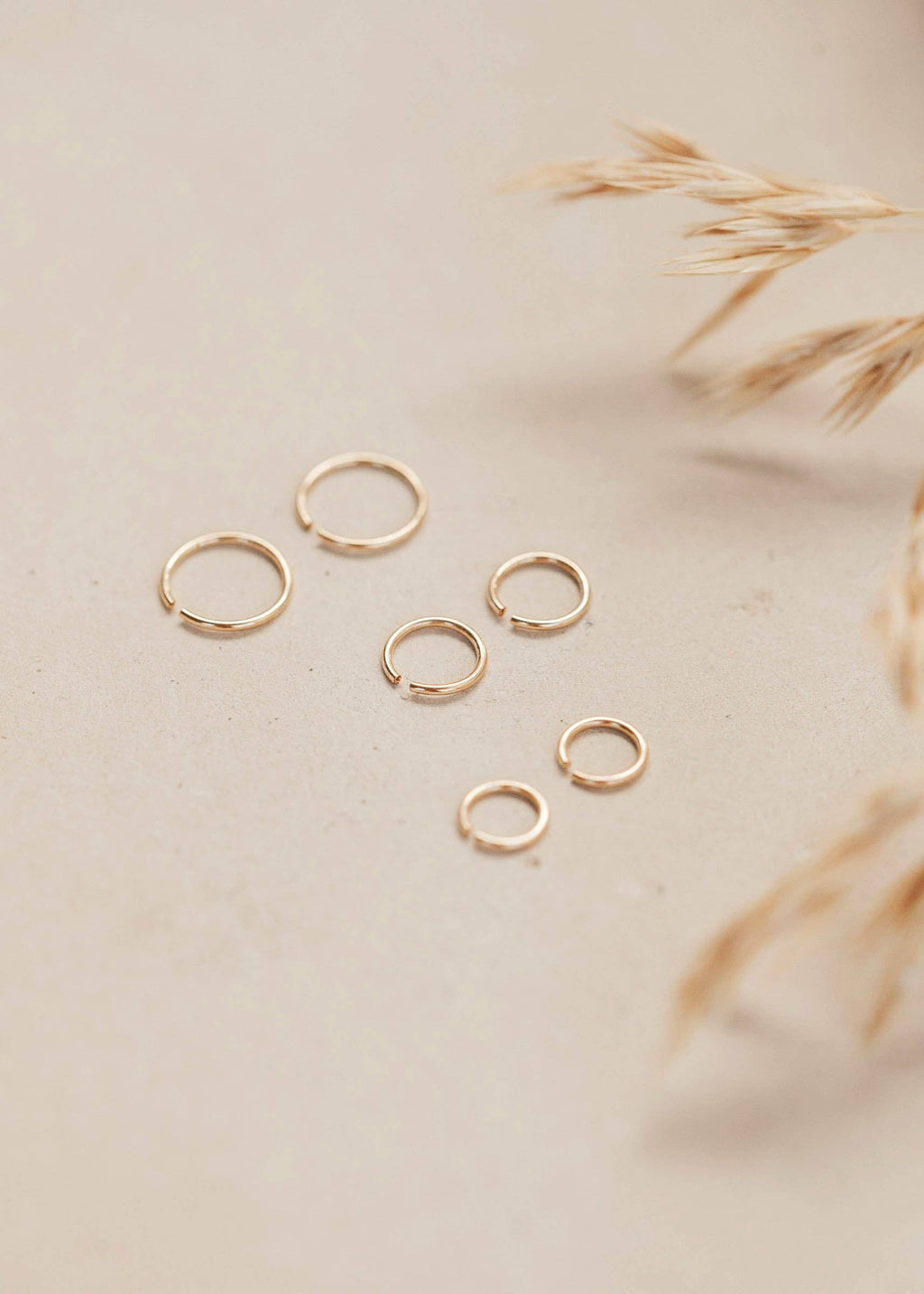 Tiny Hoops | 14kt Gold Fill + Sterling Silver