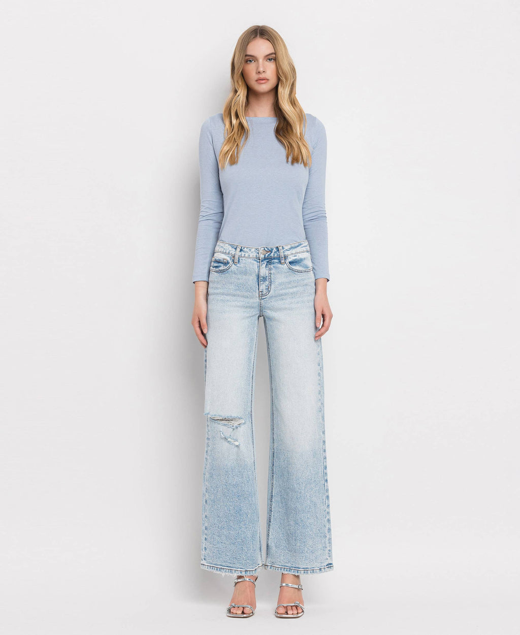Lovervet High Rise Wide Leg Jeans