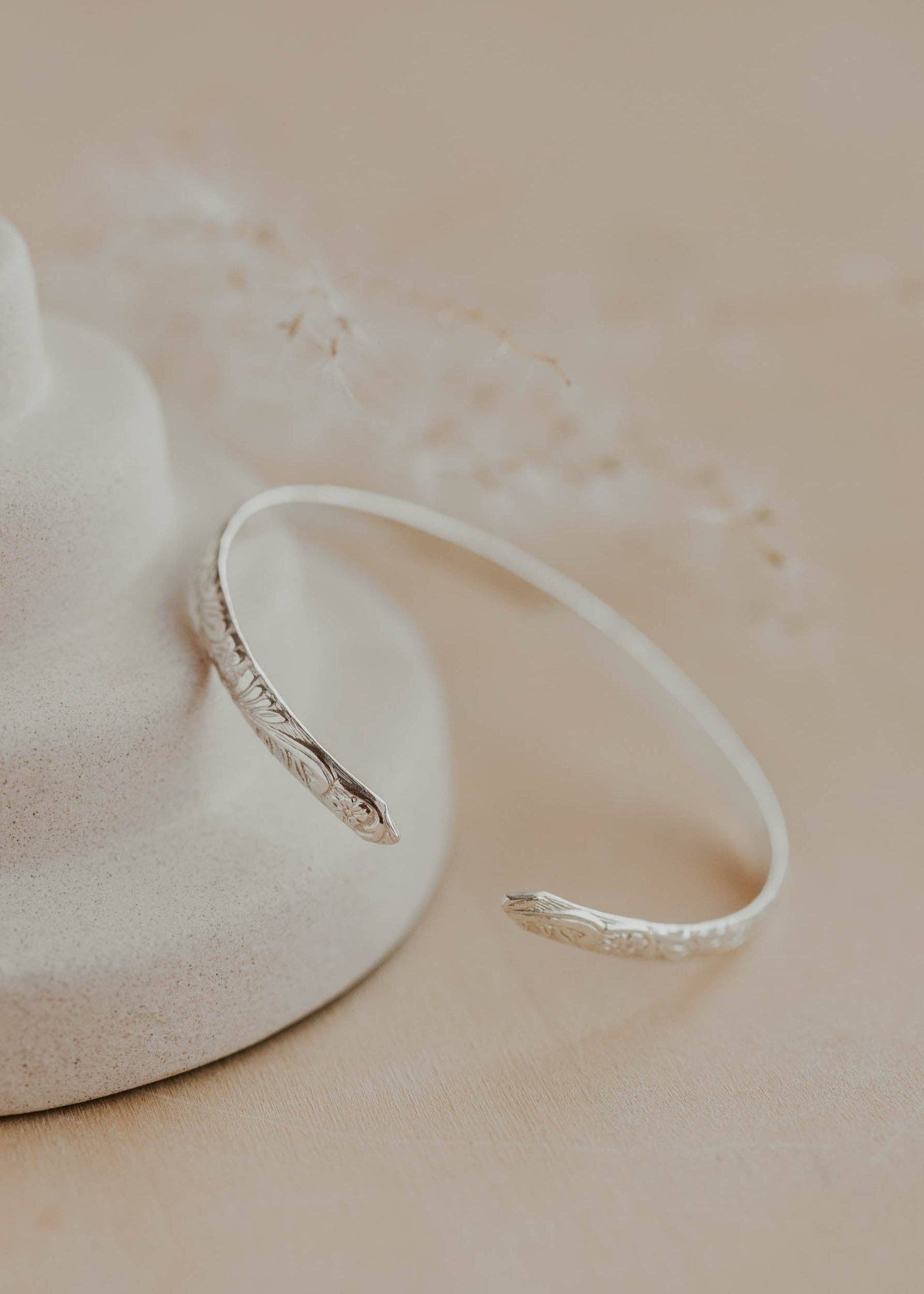 Flora Cuff | 14kt Gold Fill + Sterling Silver