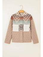 Western Aztec Quilted Patchwork Jacket