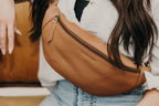 Indie Large Essential Leather Sling Bag