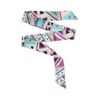 Silky Printed Twilly Bag Scarf