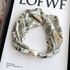 Lightweight Satin Neck Scarf