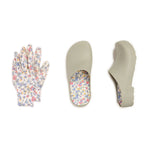 MUK LUKS Women's Spring Garden Clog via Glove Set