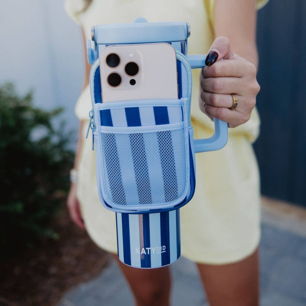 Light Blue Tumbler Pouches