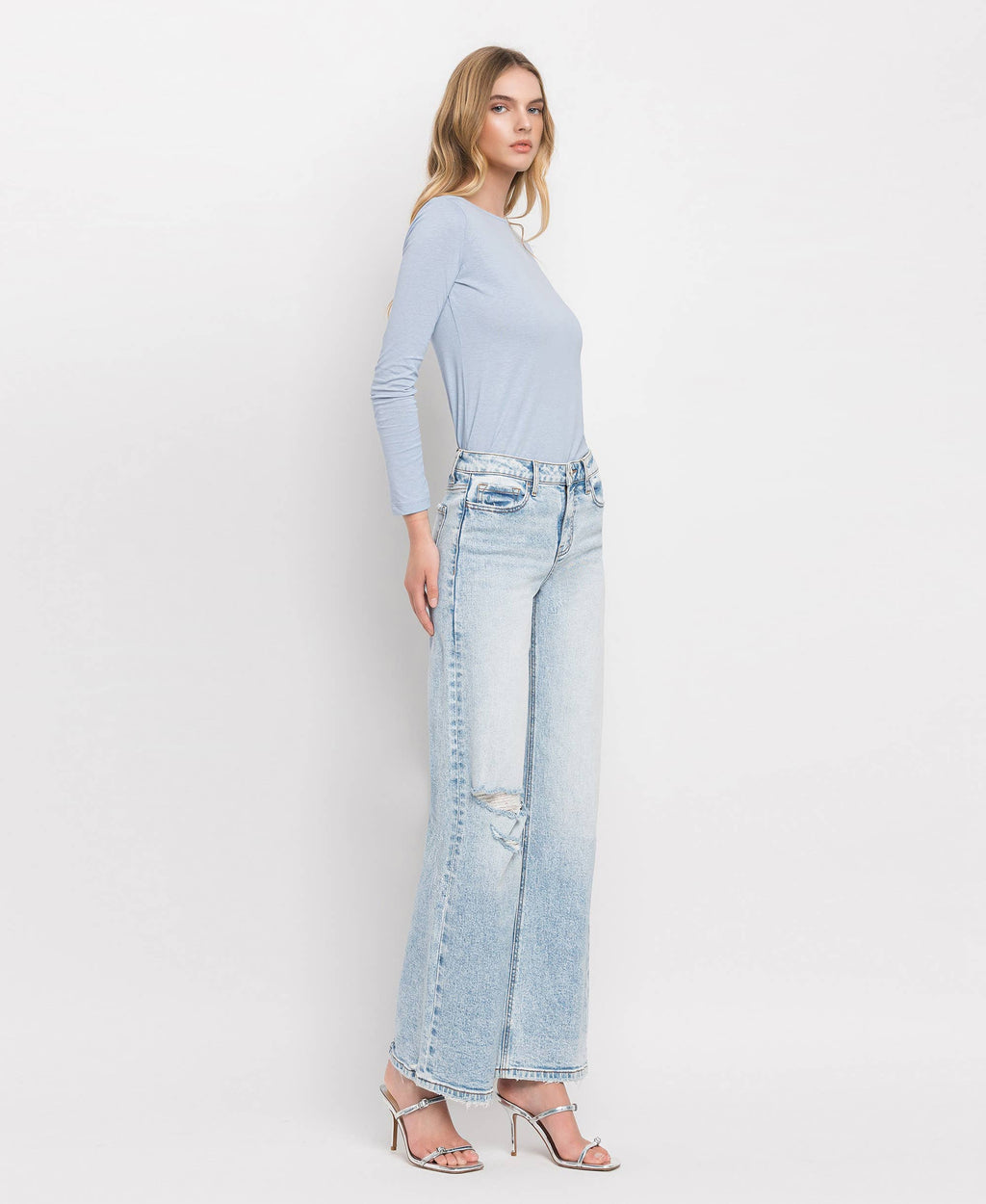 Lovervet High Rise Wide Leg Jeans