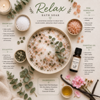 Relax Botanical Bath Soak – 6.5 oz
