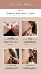 Tiny Twist Earrings | 14kt Gold Fill + Sterling Silver