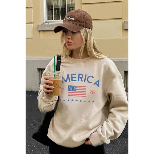 America 1776 Graphic Sweatshirt