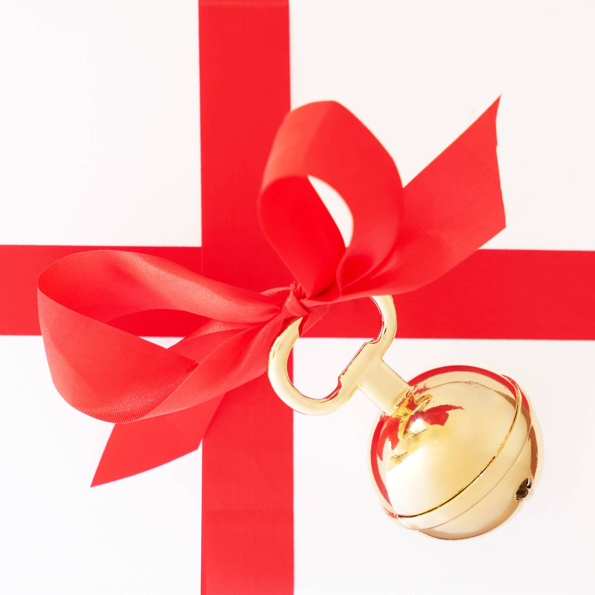 Gold Jingle Bell Bottle Opener