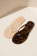 KATE-1 Jelly Jelly Flip Flop Sandals PVC Waterproof Summer S