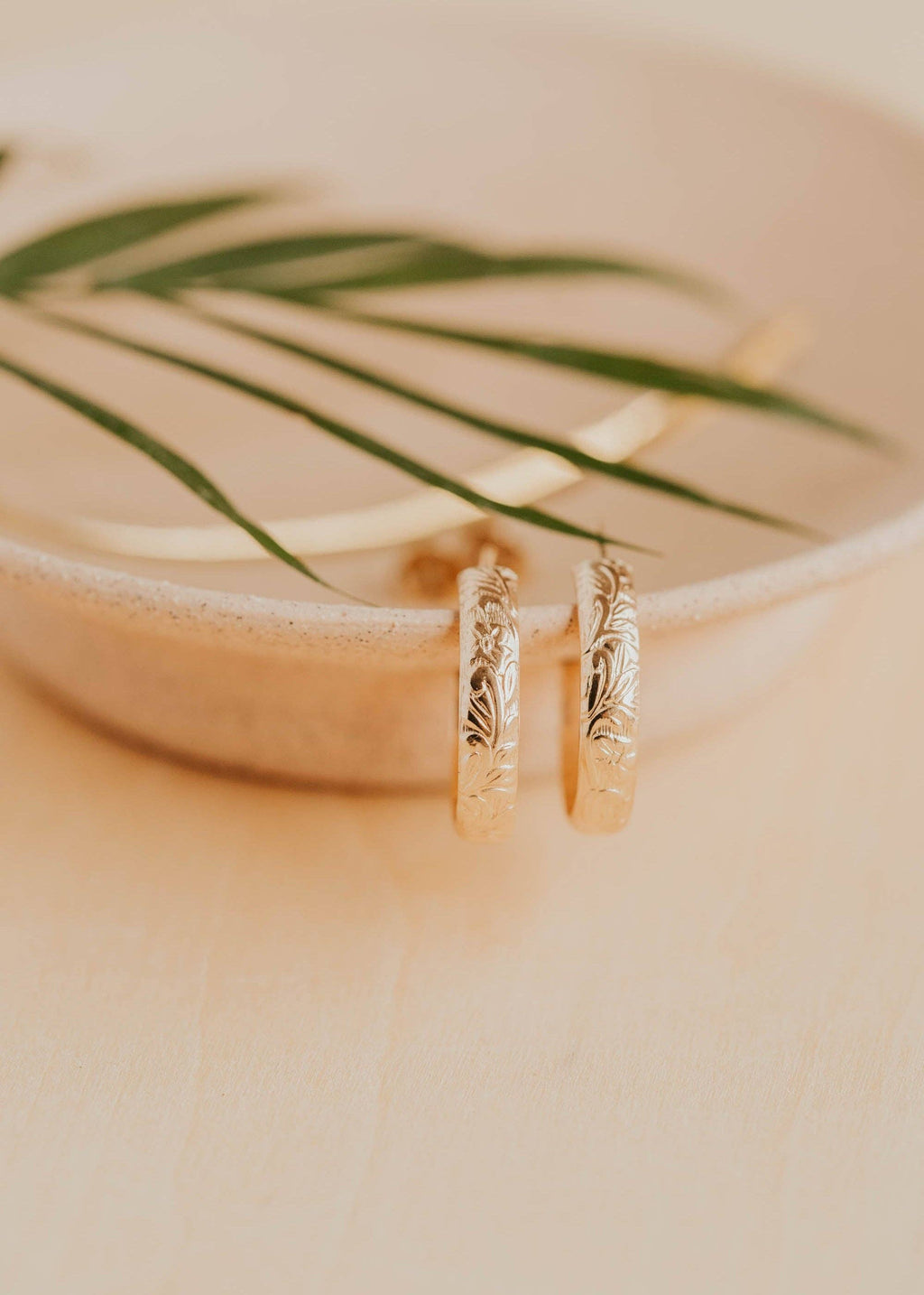 Flora Hoops | 14kt Gold Fill + Sterling Silver