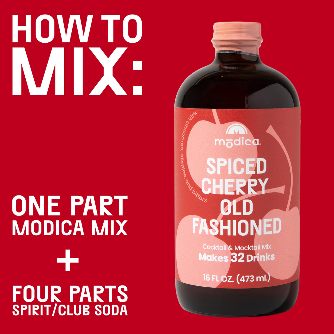 Spiced Cherry Old Fashioned Cocktail & Mocktail Mix + Kit