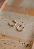 Bold Hoops | 14kt Gold Fill + Sterling Silver