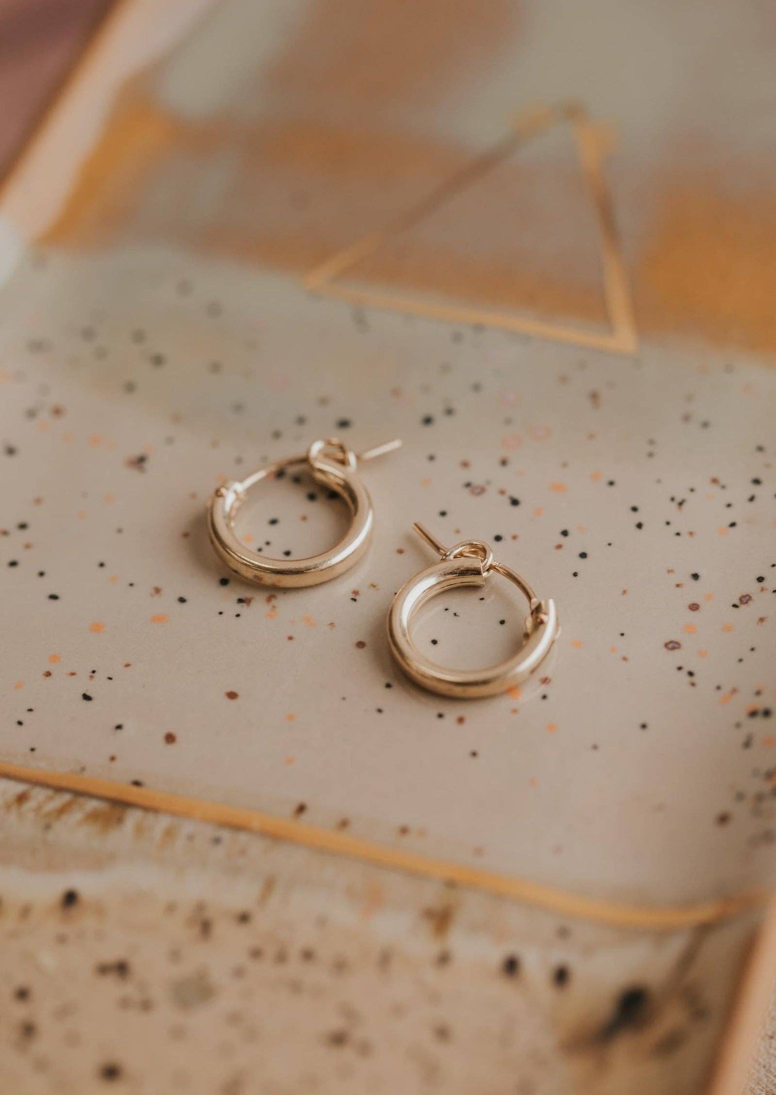 Bold Hoops | 14kt Gold Fill + Sterling Silver