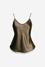 Luxe Whipstitch Satin Cami