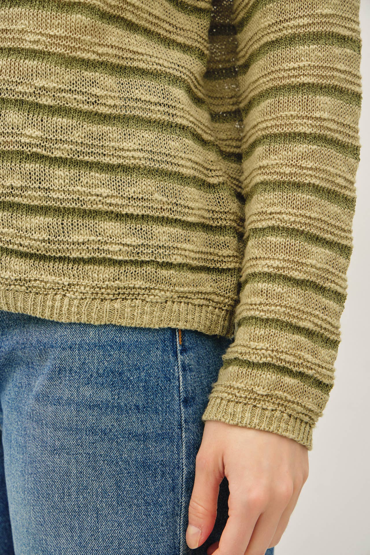 Lightweight Striped Beachy Sweater