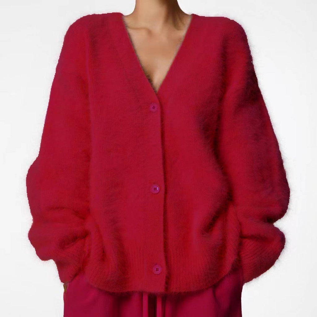 Cozy Faux Mink Cardigan