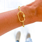 Gold Link Bracelets