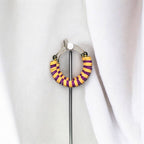 Purple and Gold Game Day Earrings