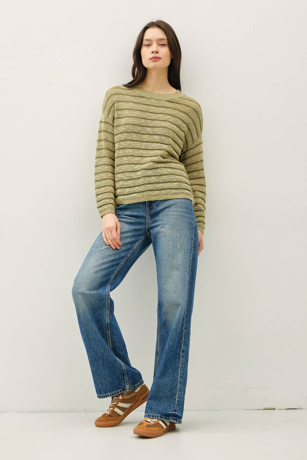 Lightweight Striped Beachy Sweater