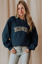 Dk. Blue & Gray Midwest Sweatshirt