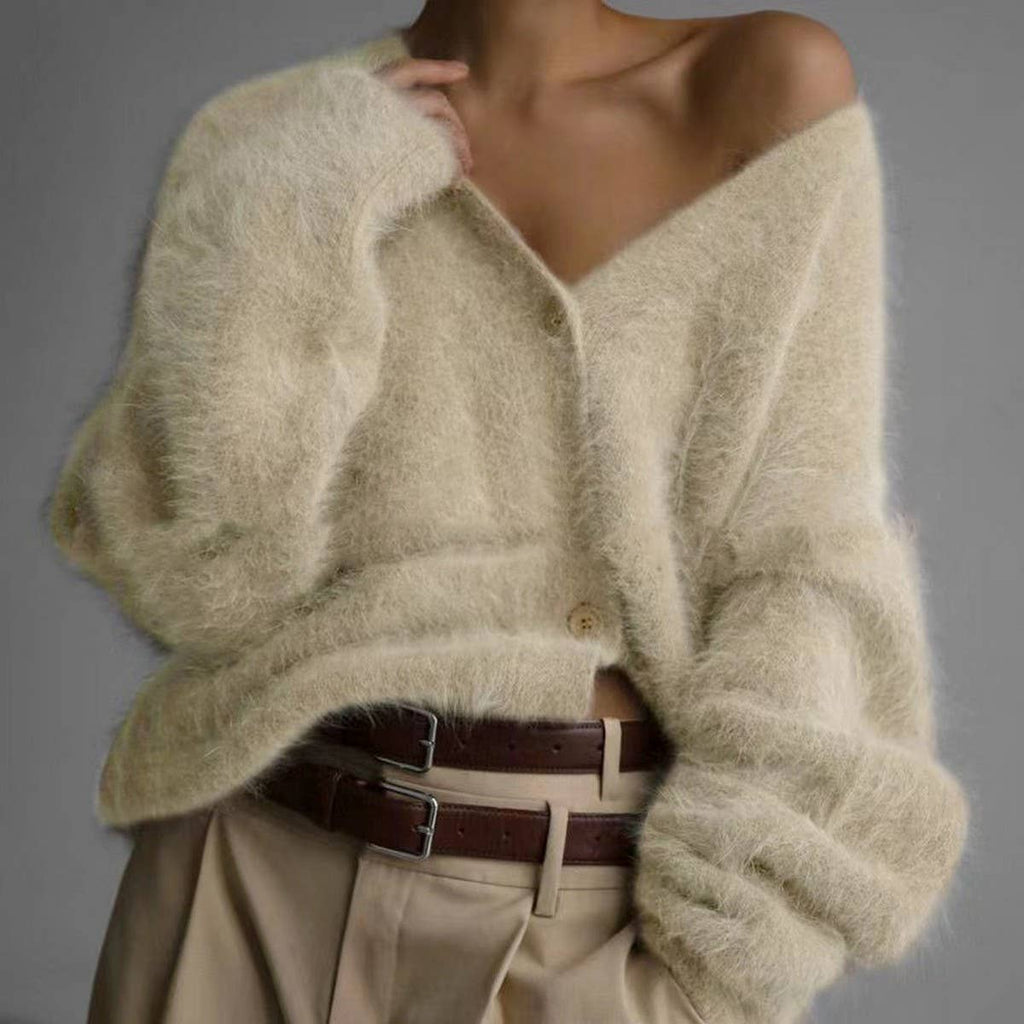 Cozy Faux Mink Cardigan