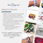 Green and Yellow Game Day Bracelet Stack