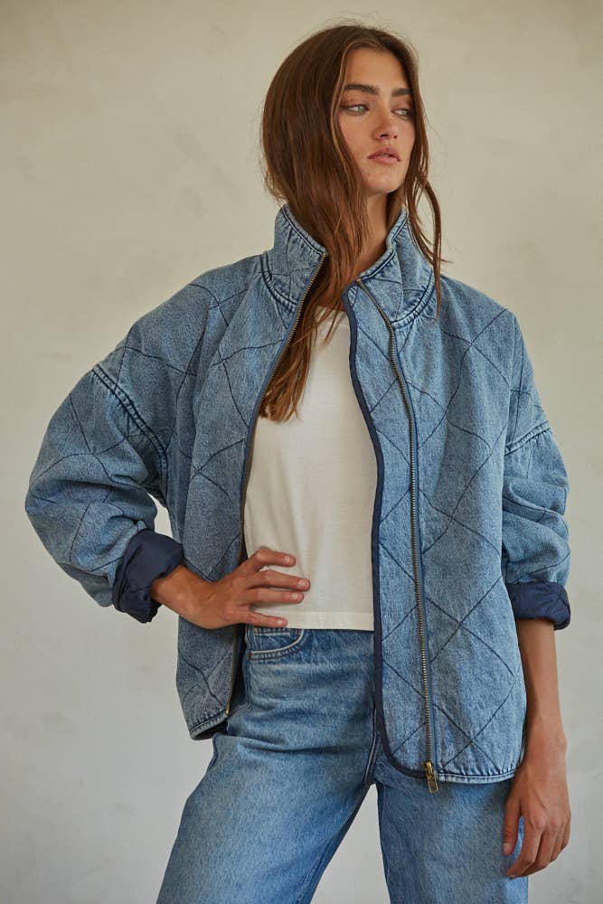 Medium Washed Denim Jacket