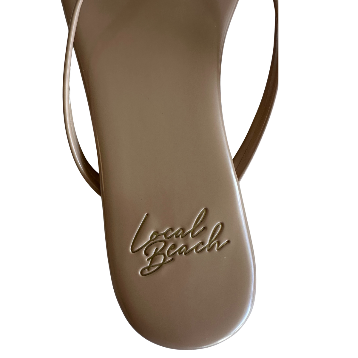 Glossy Flip Flops