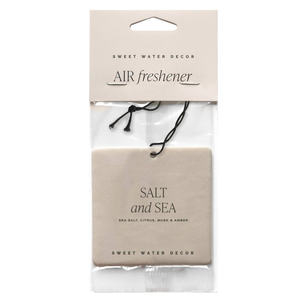 Salt and Sea Hanging Air Freshener - Home Decor & Gifts