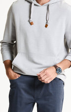 Men's Soft Touch Fleece Hoodie – Oatmeal