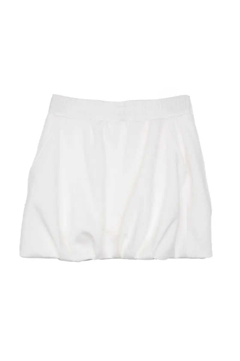 White Bubble Skirt