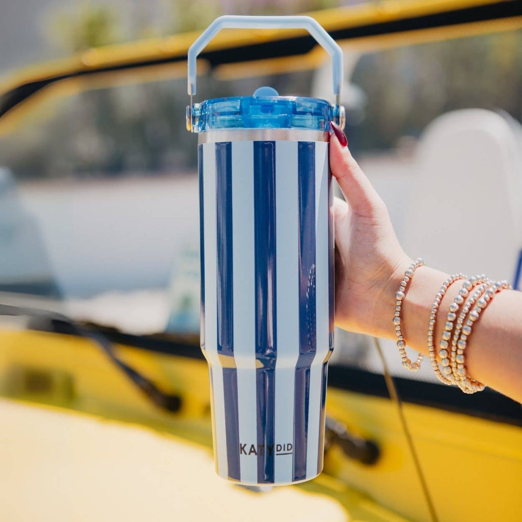 Striped Cabana Tumbler