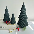 Twist Pines Trio - Concrete Holiday Trees | Christmas Decor