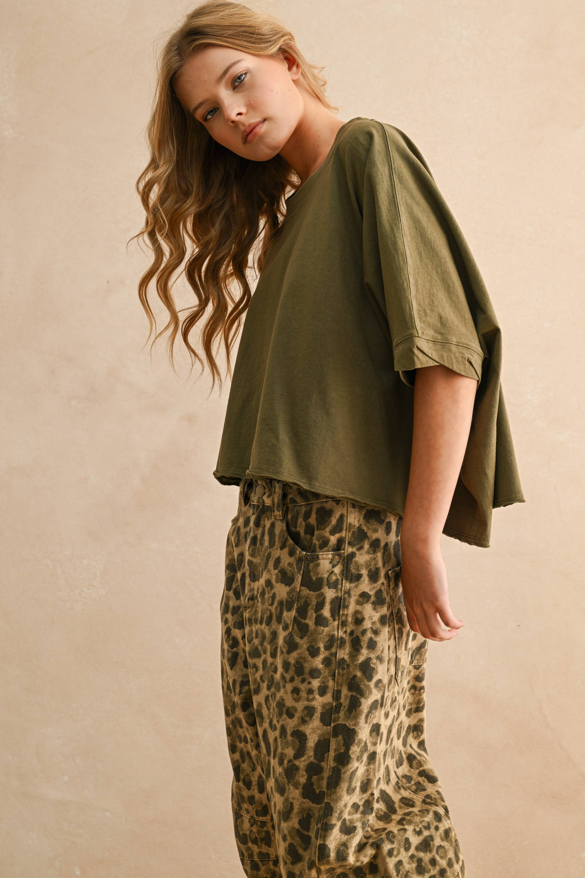 Bye & Wash Oversized Tee