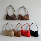 Vintage Suede Shoulder Bag
