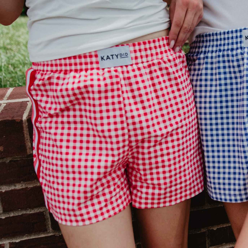 Red Plaid Boxers