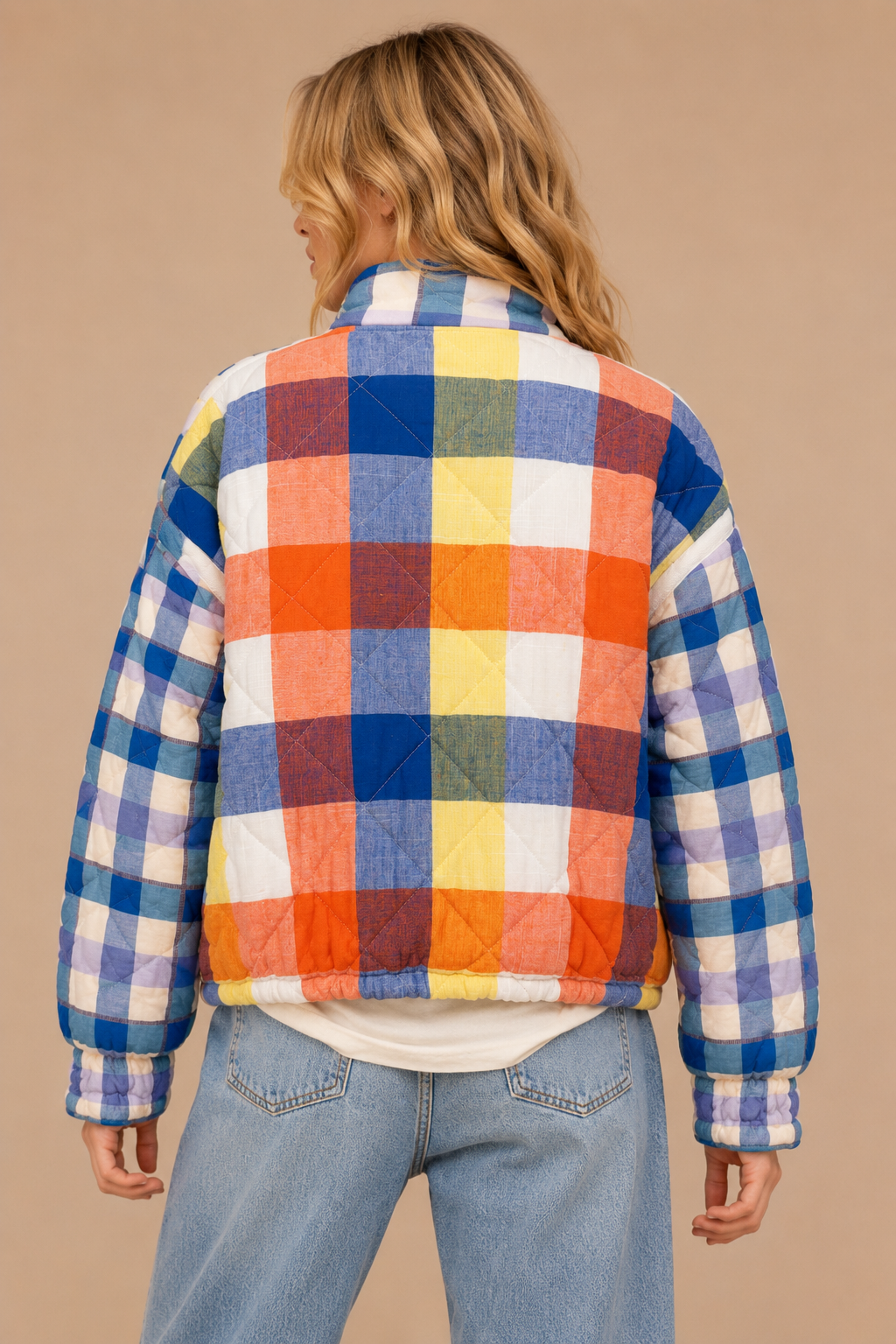 Quilted Patchwork Puffer