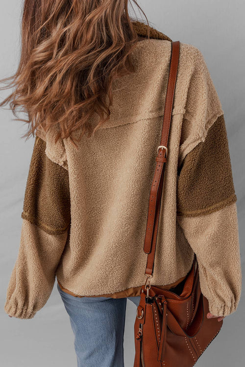 Aspen Half-Button Sherpa Pullover