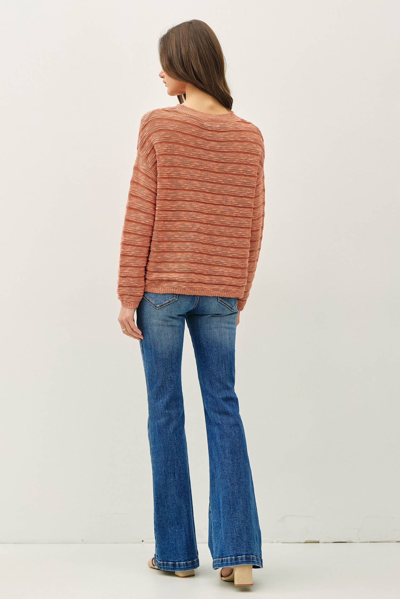 Lightweight Striped Beachy Sweater