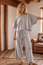 Brushed Stretch Boxy Set