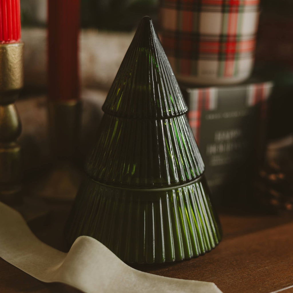 *NEW* Fraser Fir Soy Candle - 8.5 oz Glass Tree Jar