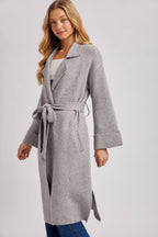 Effortless Knitted Trench Coat