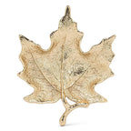 Gold Maple Leaf Trinket Tray