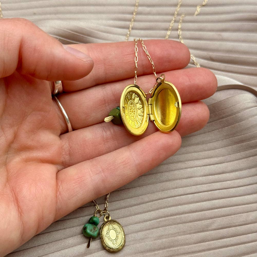 Capsule Locket Necklace