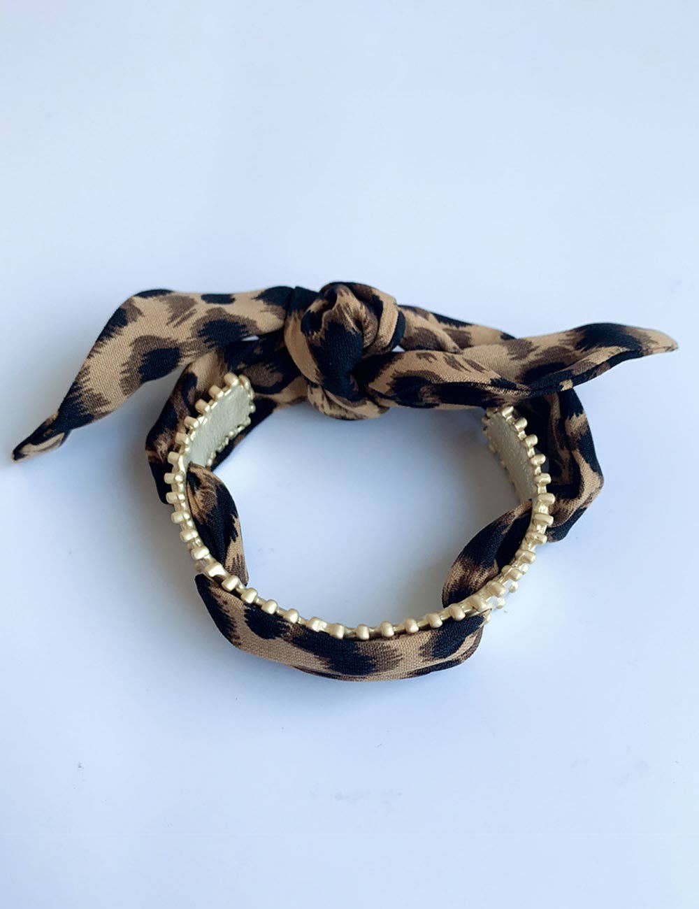 Vintage Matte Gold Bangle Bracelet