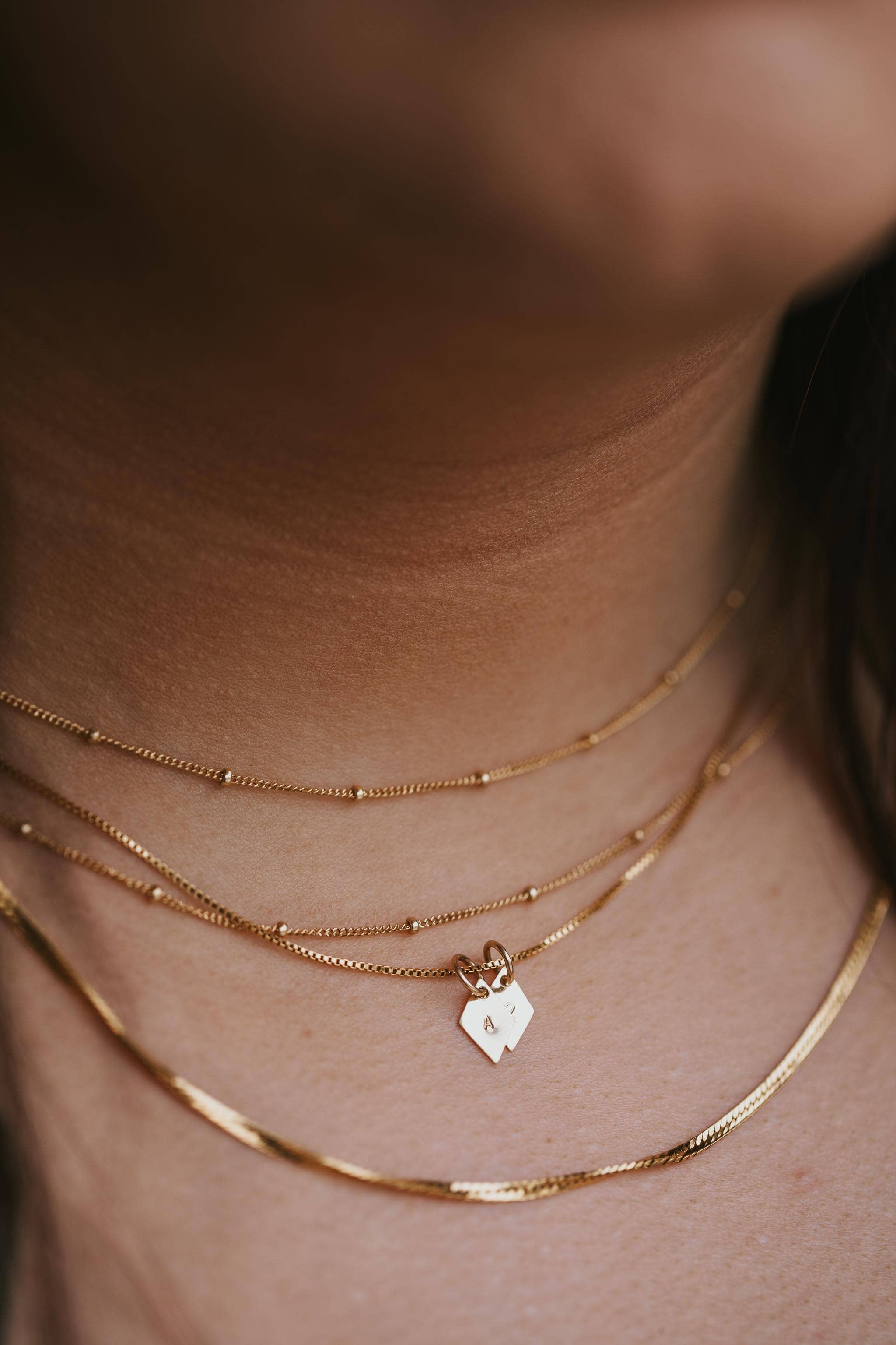Satellite Chain | 14kt Gold Fill + Sterling Silver