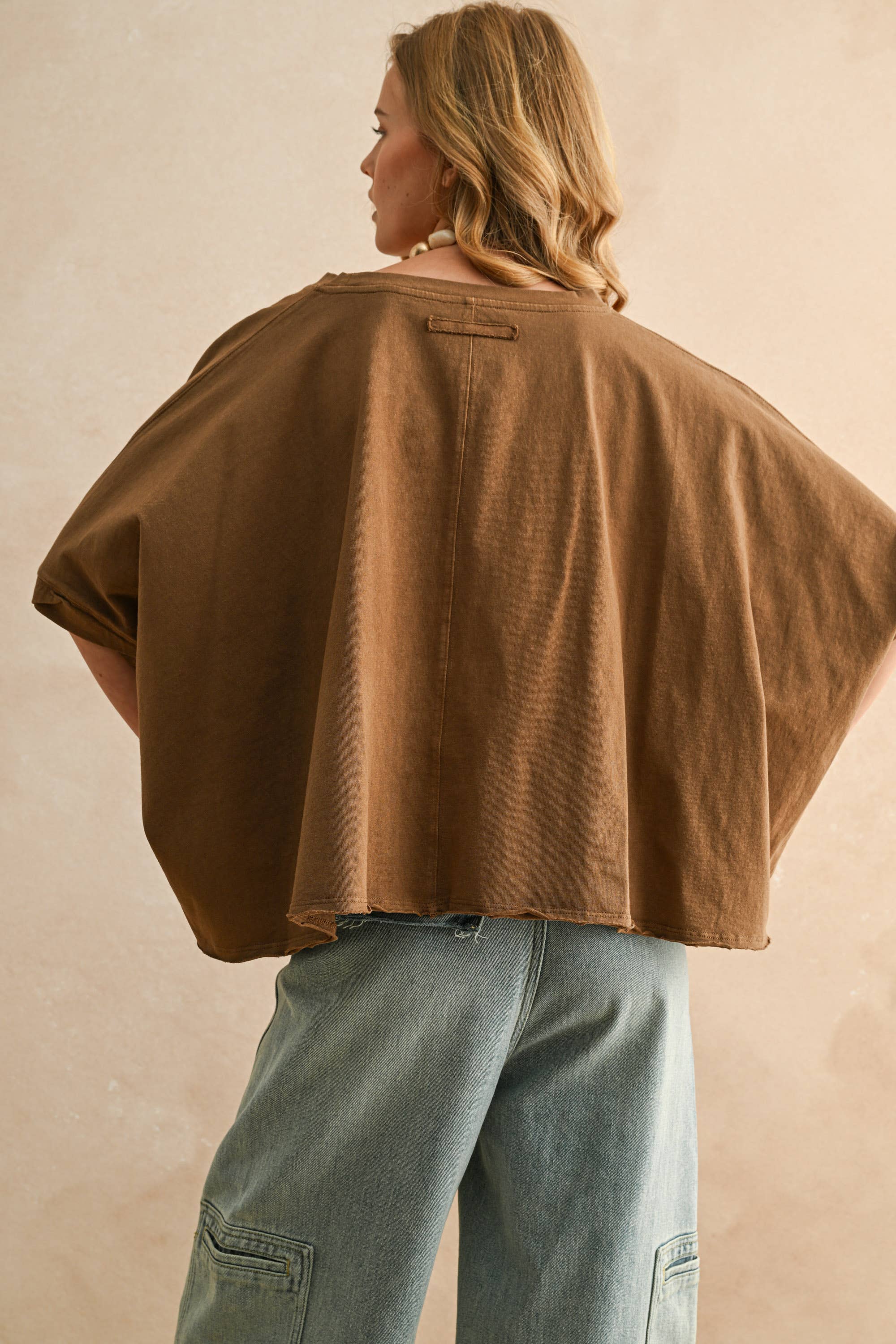 Bye & Wash Oversized Tee